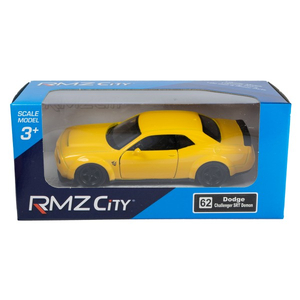 auto metalowe RMZ - Dodge Challenger SRT Demon Yellow K-875