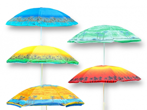 parasol ogrodowy plażowy łamany 70cm PALMY 
