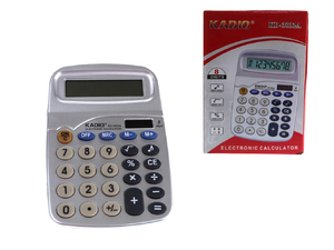 kalkulator elektroniczny z wyświetlaczem cyfrowym KD-3032A - 16x11 cm AE-912032