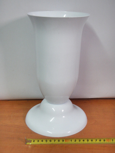 wazon 2 plastik biały