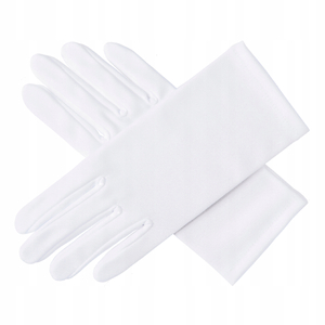 rękawiczki białe komunijne/chłopięce |  1056-9