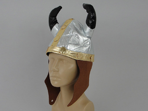 czapka hełm wikinga materiałowa 30x40cm