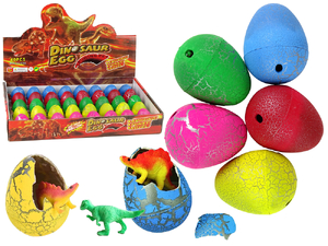 wykluwające się magiczne jajko dinozaura rosnące 4 cm kolory 14898