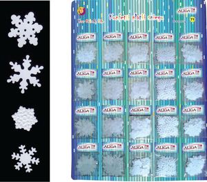 konfetti 20szt.  płatki śniegu | MT-6610