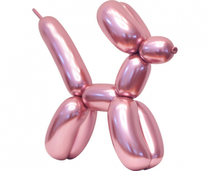 balony do modelowania platynowe j. różowe 50szt. | CB-MLJR