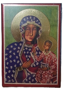 obraz ikona 13 x 18 cm  Matka Boska Częstochowska