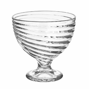 komplet 6 szklanych pucharków deserowych Tadar Vesta 300 ml