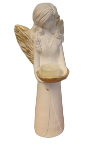 anioł stojący z misą /świecznik AGA | TL A-20