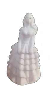 figurka lampka led KSIĘŻNICZKA 11cm | DEK-16047