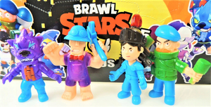 figurka BRAWL STARS HEROS + karty 