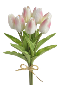 tulipan z pianki 7szt.  ciemno różowy  | 81CAN056A_05