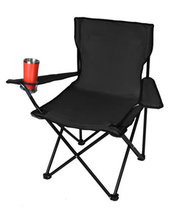 krzesło wędkarskie czarne K8001