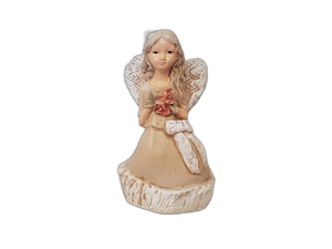 figurka anioł Balladyna dekorowana 14,5cm