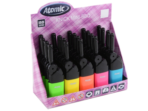 zapalarka Atomic Knick Mini BBQ Neonowe kolory 20 szt.     3692502