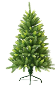 drzewko świąteczne choinka gałązki gumowe PE 120 cm | CHC-101-12