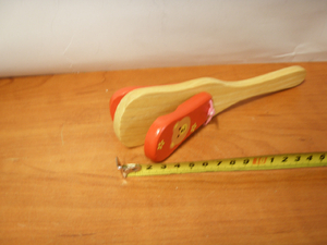 instrument muzyczny kastaniet drewniany 22cm 2-1005