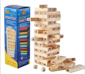 gra zręcznościowa wieża drewniana WAN-120