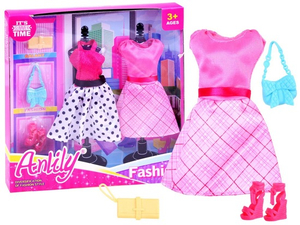 sukienki dla lalek Anlily  ubranka stroje | ZA2463
