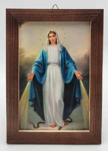 obraz religijny 10x15cm MATKA BOSKA NIEPOKALANA