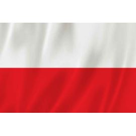 flaga biało-czerwona Polska 60X90 
