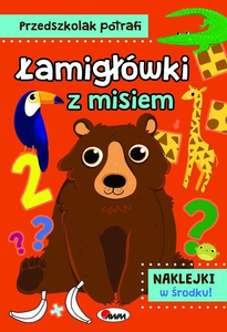 przedszkolak potrafi Łamigłówki z misiem