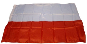 flaga 115x70cm BIAŁO-CZERWONA