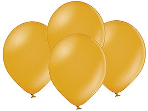 Balony metallic 30cm złote (B 105 golden) 50szt.  88-44_BEL-BAL