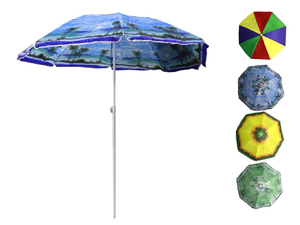 parasol plażowo/ogrodowy  śr. 150 cm wys.185 cm 