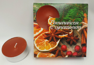 podgrzewacz zapachowy 4szt.  maxi Pomarańcza z cynamonem | TL01POC 