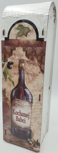 skrzynka na wino drewniana KOCHANEJ BABCI nr 01BR