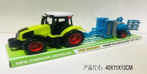traktor z przyczepą 40 cm
