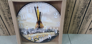 zegar ścienny  30cm PARYŻ