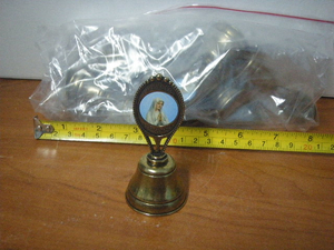 dzwonek 10szt  metalowy Maryja  6500