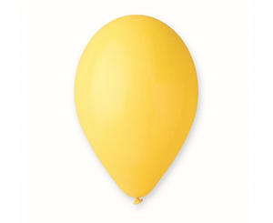 balony  pastel 12" - żółte 100 szt. G110/02