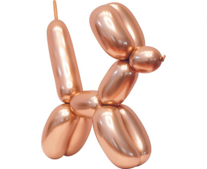 balony do modelowania Beauty&Charm platynowe różowo-złote 50 szt. KK CB-MLGRZ