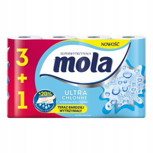 ręcznik papierowy MOLA 3+1 GRATIS