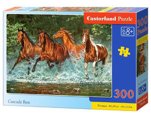 puzzle 300 el. Galopujące konie Castorland B-030361