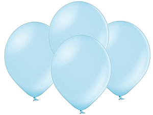 Balony metallic 23cm błękitne 100 szt. 89-11