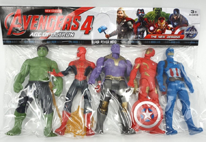 zestaw figurki bohaterów Avengers 11,5cm 