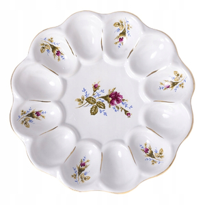 talerz ceramiczny  na jajka RÓŻA | OD8500