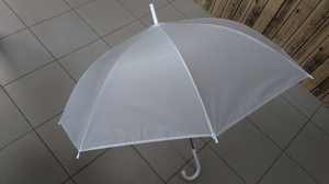 parasolka okazjonalna BIAŁA