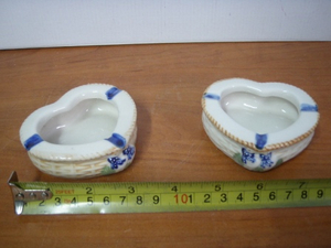 popielniczka ceramiczna 2szt 6269