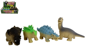 Gniotek Dinozaur 13-17cm 4-rodzaje