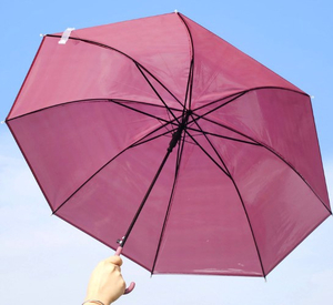 parasol FIOLETOWY foliowy 8 drutów śr. 92cm   wys. 72cm | NZ-137  