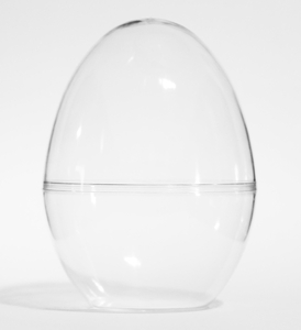  jajko akrylowe stojące 12cm 5szt.  |  AJS-12
