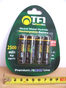 bateria akumulatorowa FOREVER R6 / 2500mAh  - 4szt.