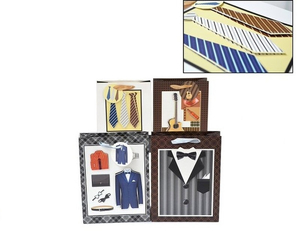 torba papierowa 18 x 24 cm  Krawat, garnitur 12 szt.  7157