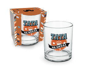 szklanka do whisky - Tata na medal