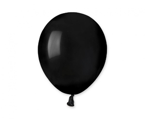 balony  pastel 5" czarne 14 100szt. | A50/14