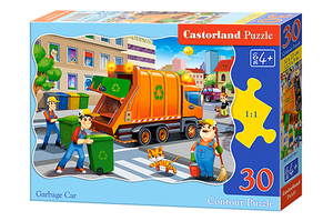 puzzle 30 el. Śmieciarka Castorland B-03778